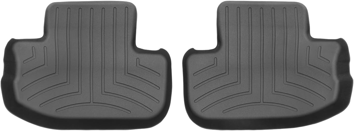 WeatherTech Custom Fit FloorLiners for Chevrolet Camaro, Camaro, 2nd Row (442672), Black