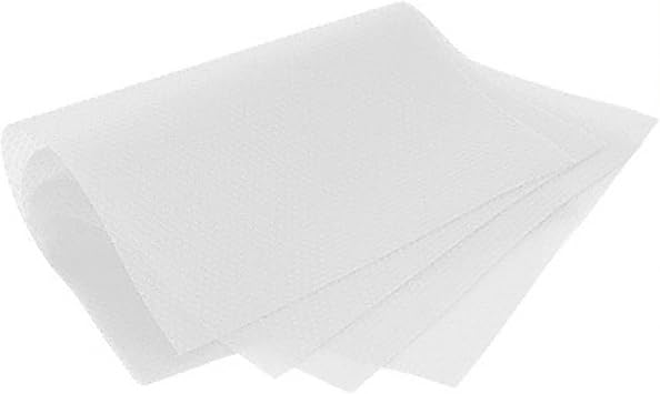 Pack of 4 Refrigerator Liners Mats for Shelves Waterproof Oilproof Non-Slip Fridge Liners Cover Pads for Kitchen and Cabinets Household Essentials