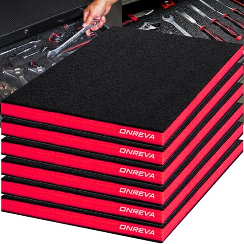 ONREVA Foam Inserts for Tool Boxes (6-Pack)