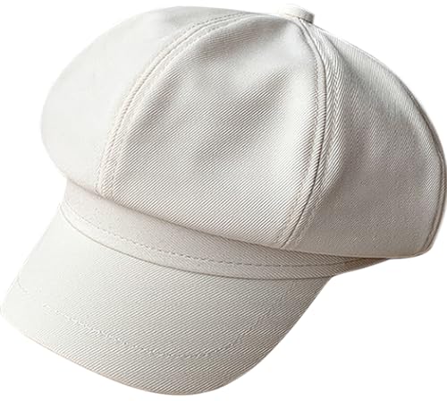 Chapeau gatsby femme avec visière protectrice et ajustement élastique confortable
