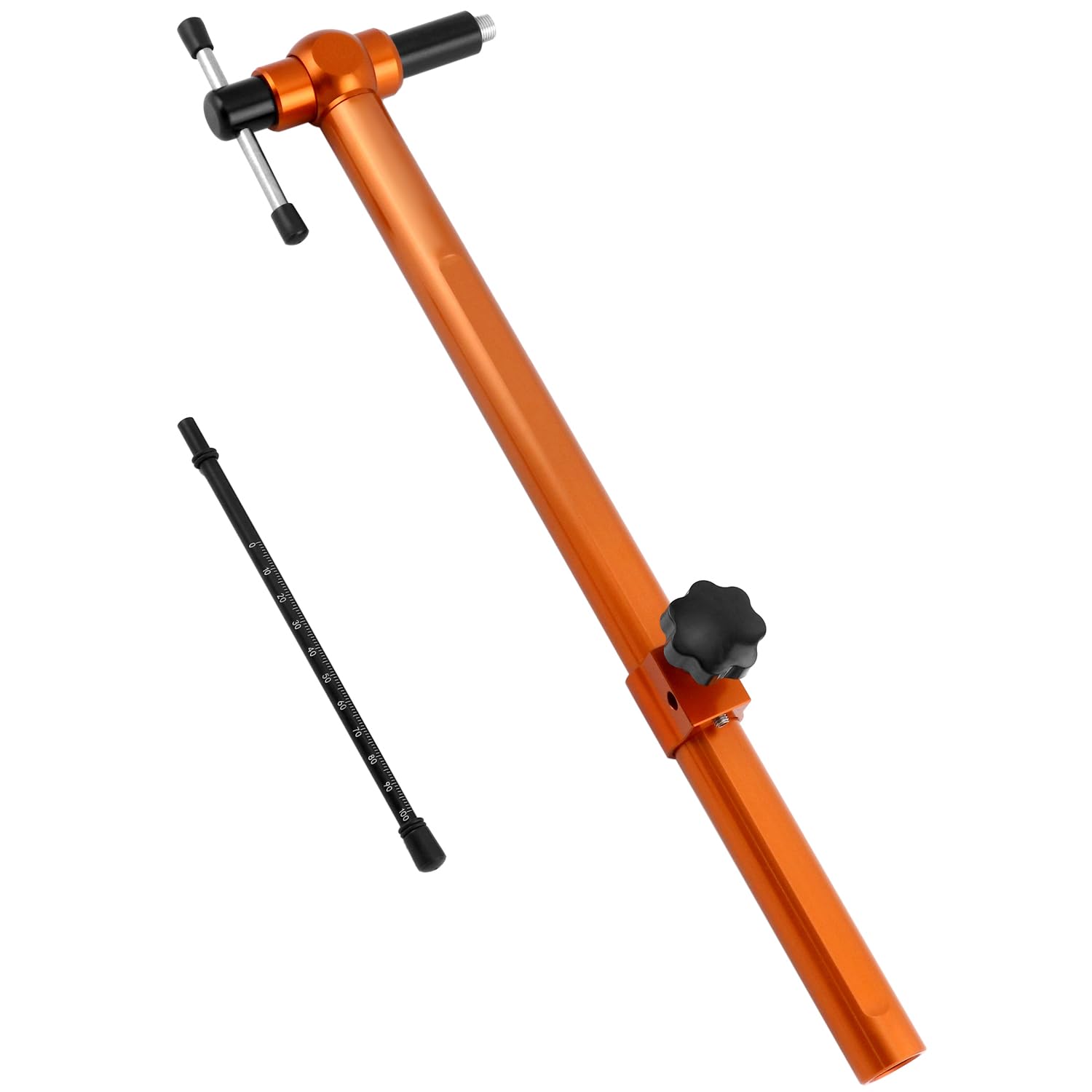 QWORK® Attrezzo forcellino Cambio Bici in Lega di Alluminio, Strumento di Riparazione Bici per Riparare o Mantenere Cambi di Marcia di precisione