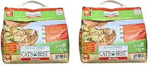 Cats Best Cats Best Oko Plus Clumping Organic Cat Litter -5 LTR (Pack of 2) Total = 10 LTR, 2 Count (Pack of 2)