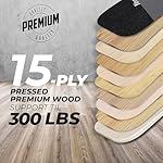 Yes4All Balance Board Sports Trainer, Surf Trainer Board With Adjustable Stoppers, Improve Core Strength and Balance Control - Image 2