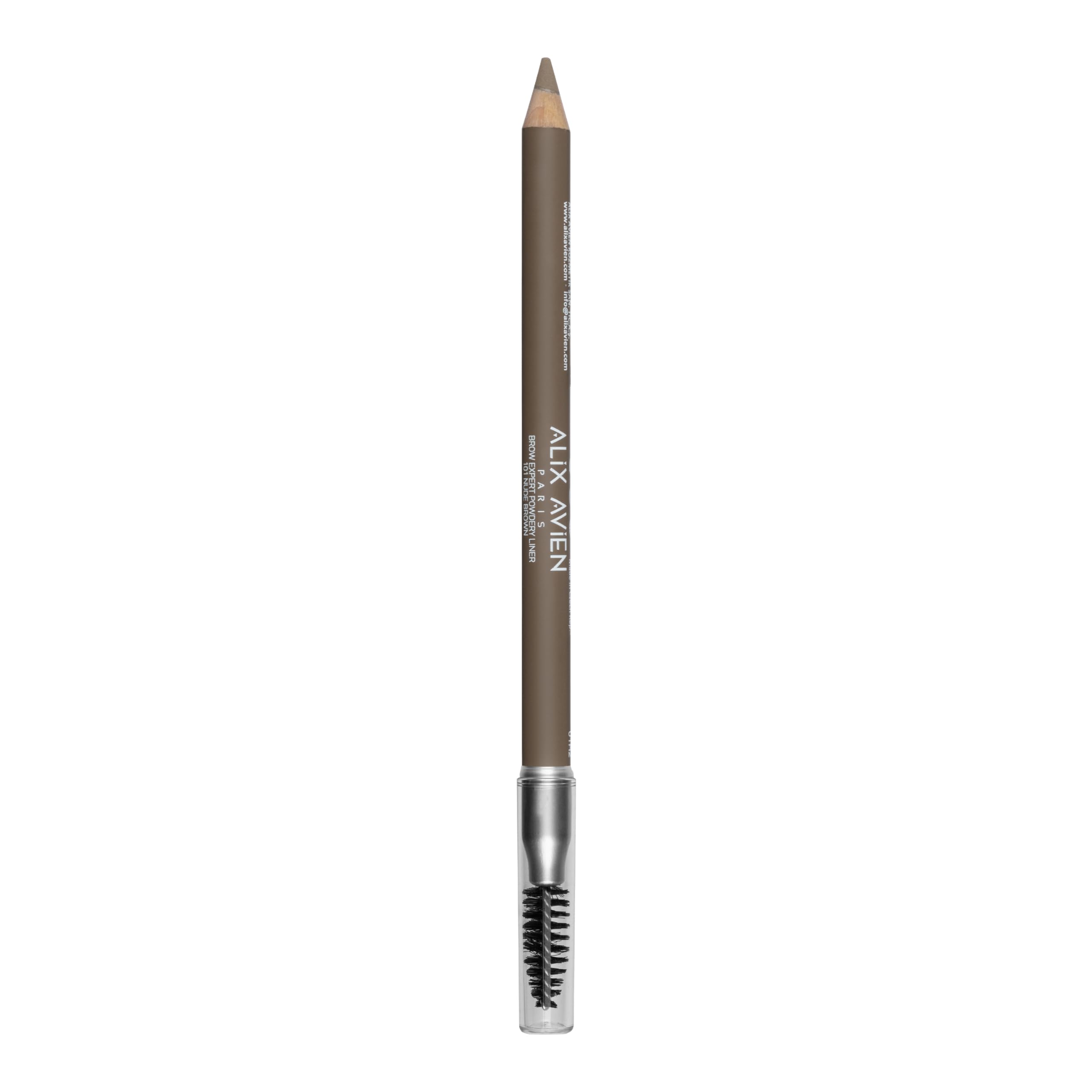 ALIX AVIEN Fırçalı Yumuşak Uçlu Belirginleştirici Kahverengi Kaş Kalemi-eyebrow Expert Powdery Liner 101 Nude