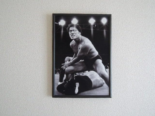 Amazon.co.jp: A4 額付き ポスター アントニオ猪木 Antonio inoki 1983