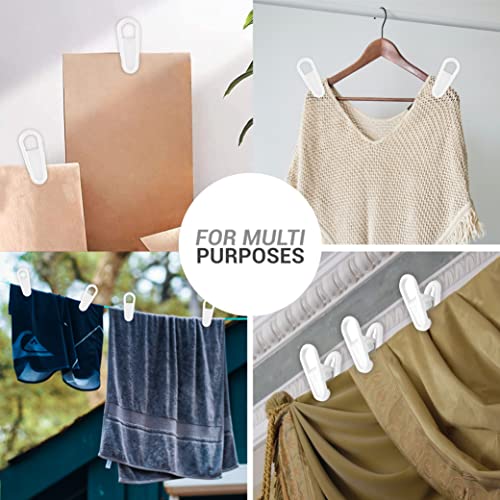 1Inthehome Multi-Purpose Hanger Clips (24 Count) #TOP6