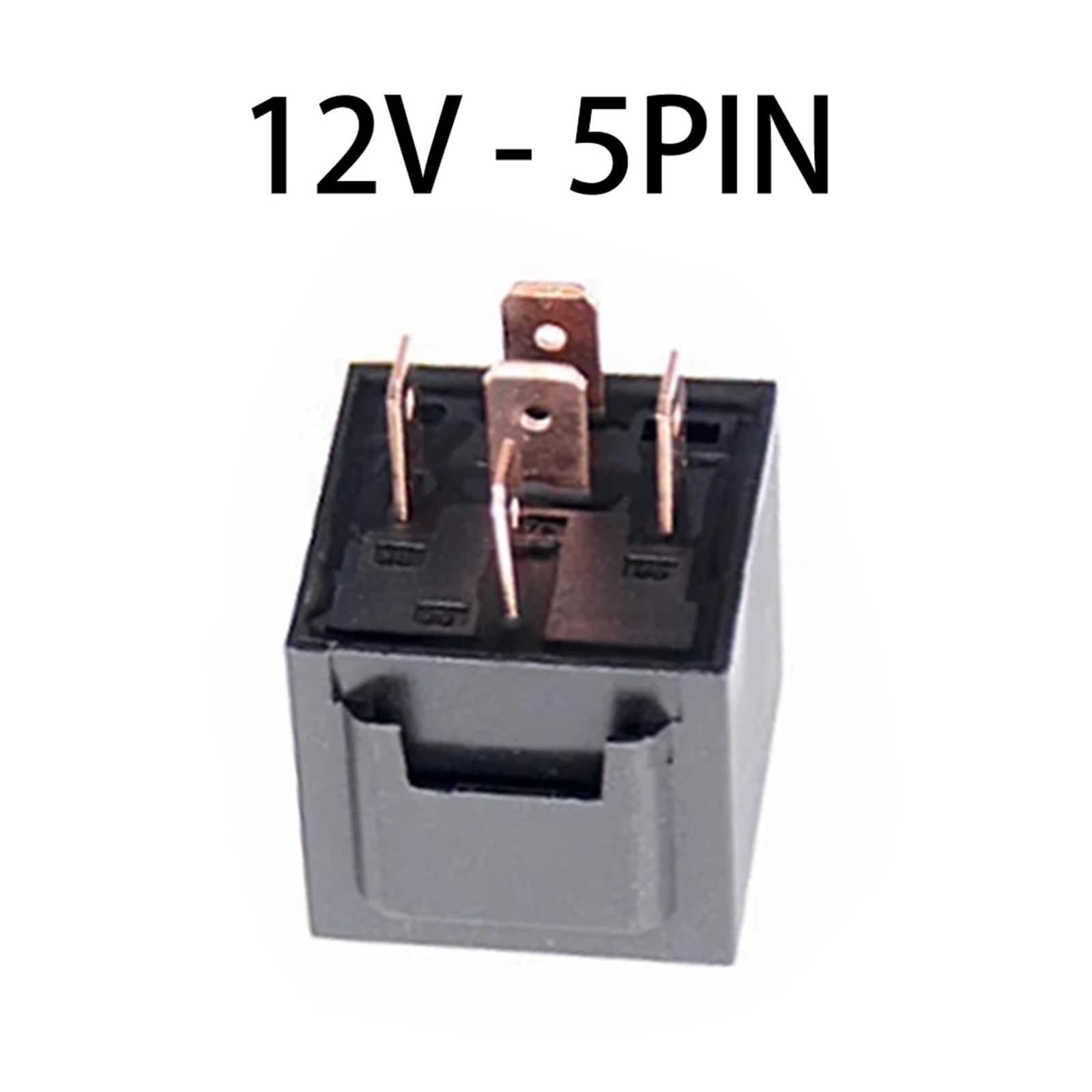 Relé de Coche de 4, 5 Pines, 4P, 5P, 80A, relés automotrices de Larga duración, relé de Arranque, relé de Alta Resistencia for Coche, relé de 12V/24V CC for Motor de Coche(24V 4PIN)