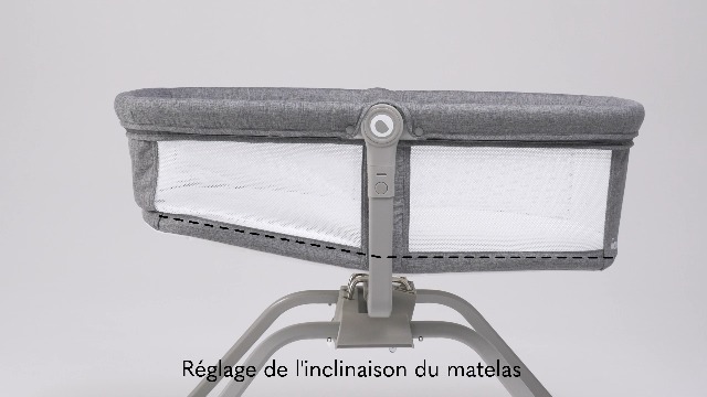 Lit Bébé 3 En 1 Lionelo Malin Evo - Pliable Avec Fonction Berceau 0-9kg