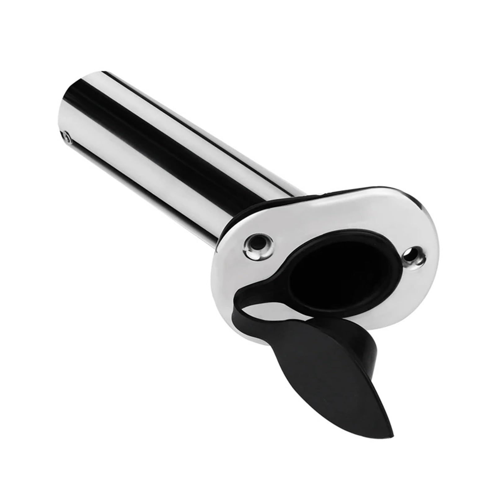 XCTDSVAH Fishing Rod Holders For Boat Stainless Steel Fishing Rod Holder 15/30 /90 Degree Pole Stand High For Marine Boat(90 degree)