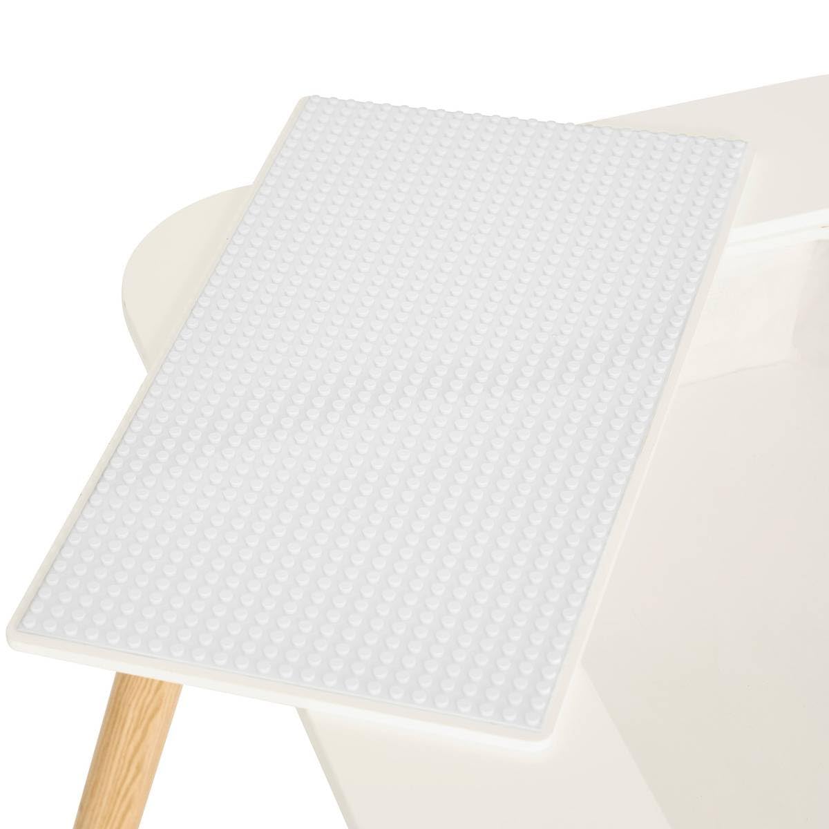 Atmosphera - Table d'appoint Enfant buldy Blanc 68,5x43cm