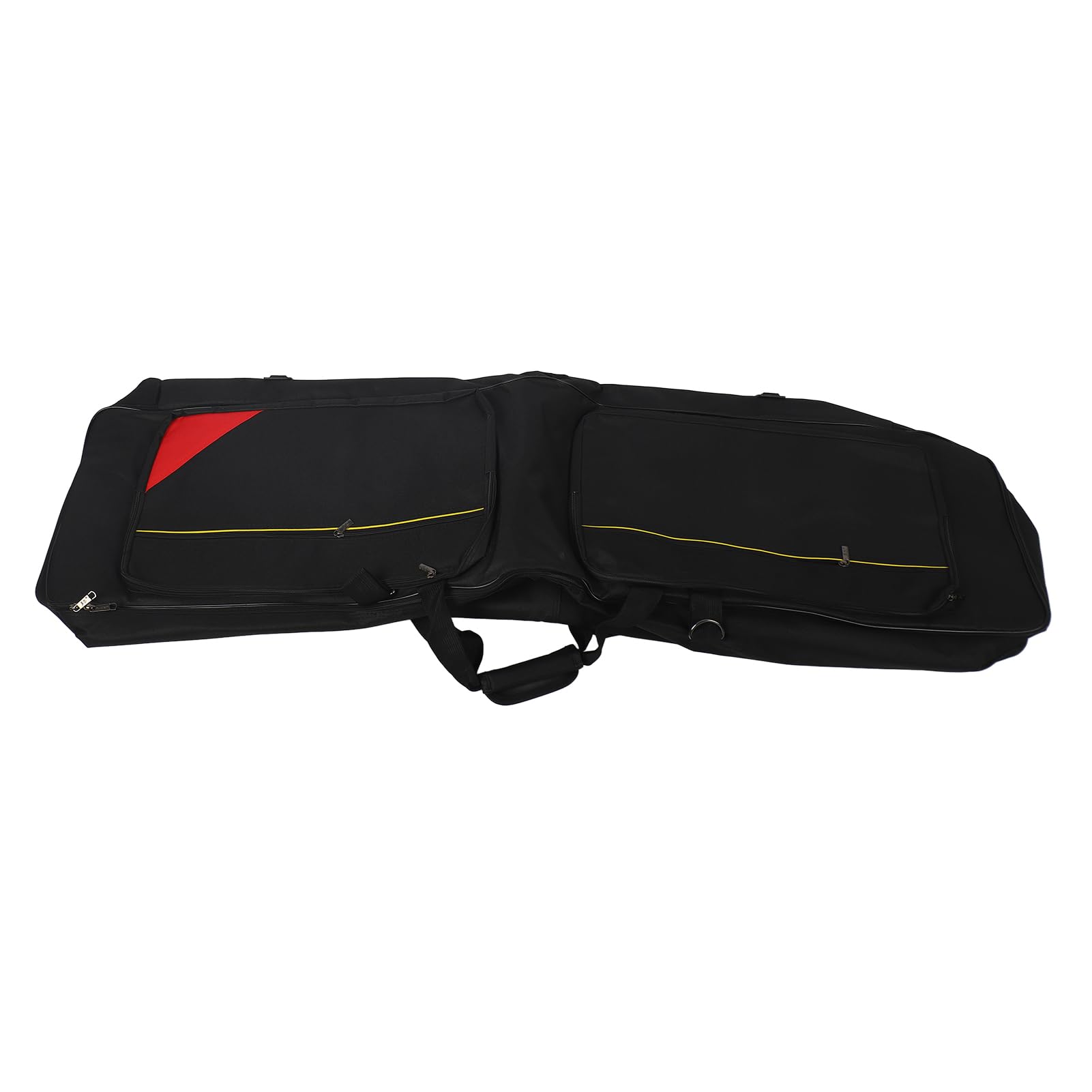 Bediffer Custodia per Tastiera a 88 Tasti Borsa Protettiva Leggera per Pianoforte con Maniglia per Viaggio e Stoccaggio Materiale Nero 600D