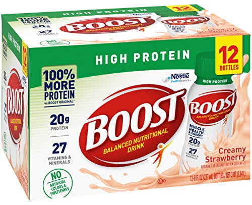 BOOST HIGH PROTEIN CREAMY STRAWBERRY(12 PACK)