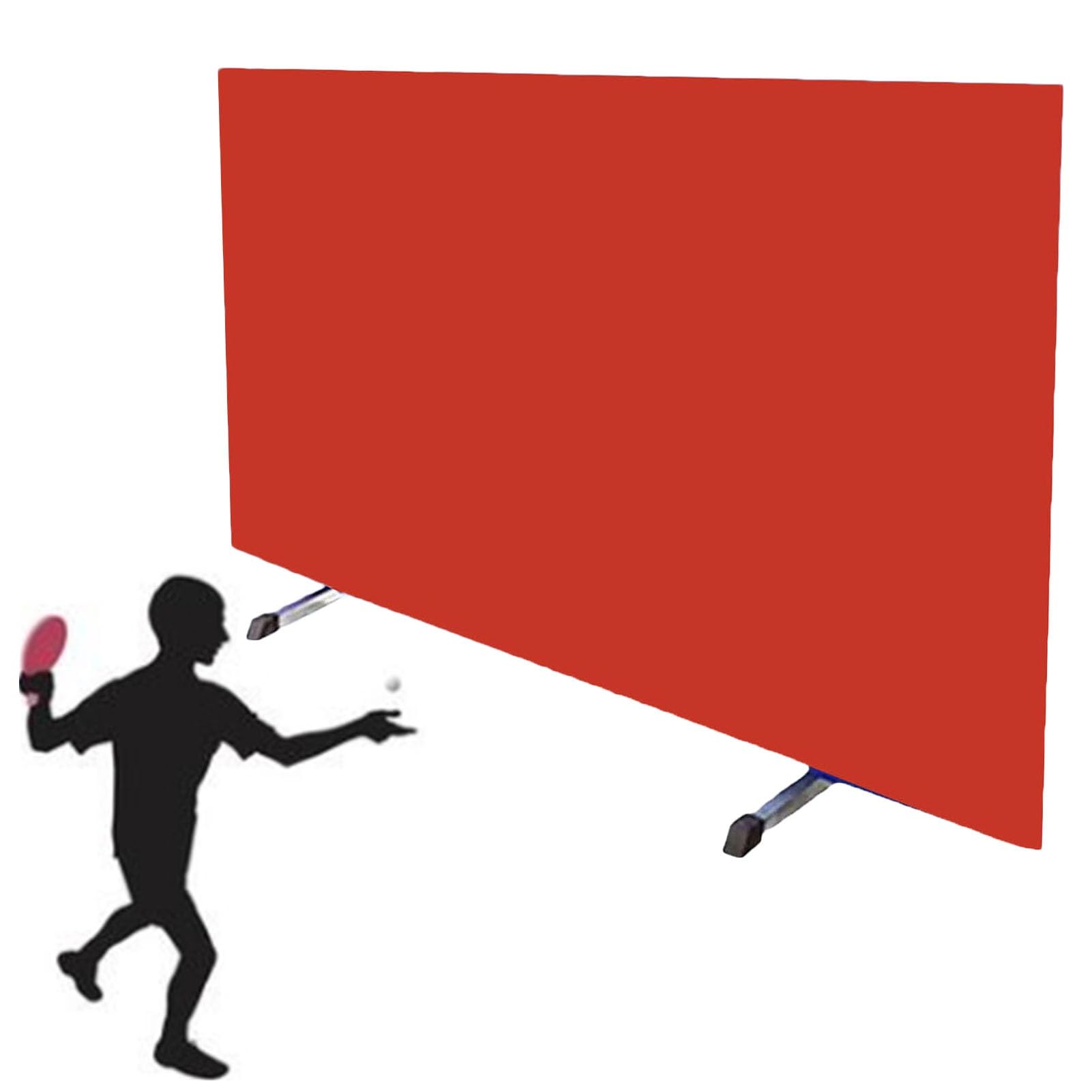 Deflettore per ping pong, divisorio portatile da ping pong, 140 cm, pieghevole, per uso interno/esterno, barriera ideale per migliorare l'esperienza di gioco