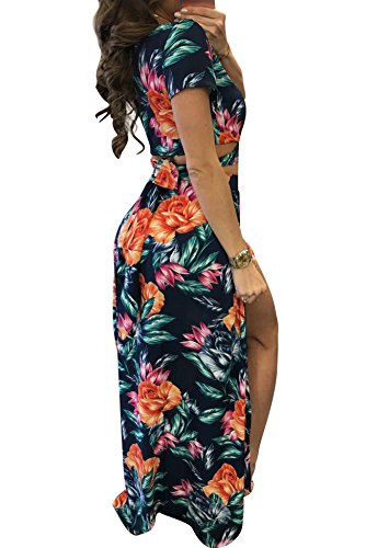 Image of MESLIMA Two Piece Dresses Sets for Women Summer Boho Maxi Dresses