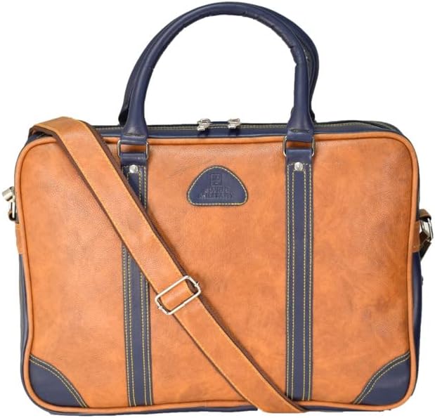 Swiss Military Leatherette Messenger Laptop Sling Bag, Unisex Sleek