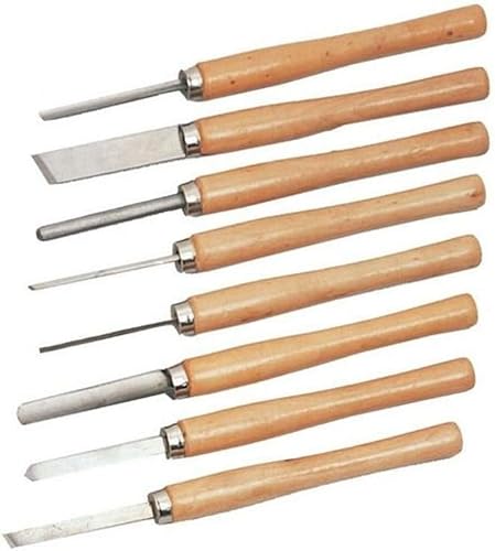 Juego de cincel de madera para trabajar la madera (8 unidades)