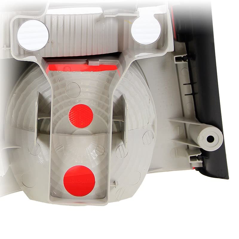 1x faro posteriore destro combinato bianco/rosso senza