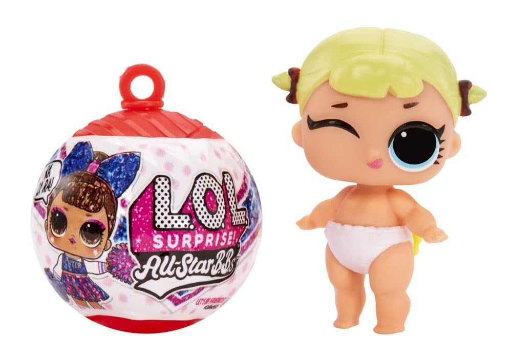 L.O.L. Surprise! Sooo Mini Lil Sisters with Collectible Lil Sister Doll, 5 Surprises, Mini LOL Surprise Ball, Limited Edition Dolls Great Gift for Girls Age 4+ Multicolor