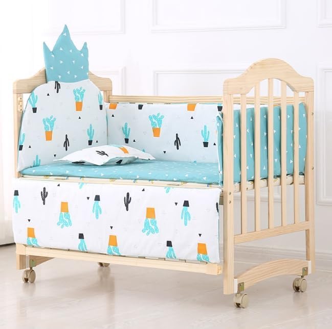 Amazon.co.jp: Drvruro 幼児用ベビーベッド 木製 折りたたみ可能ベビー  