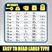 Kitchen Measurement Conversion Chart Magnet - Extra Large Easy to Read Magnetic Kitchen Decor - Weight, Liquid, Temperature Recipe Measuring Tool - Cooking, Cookbook & Baking Accessories Fridge Magnet