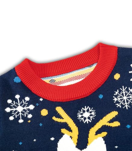 Image of Remimi Kids Christmas Sweater for Toddler Girls Boys Holiday Pullover Top