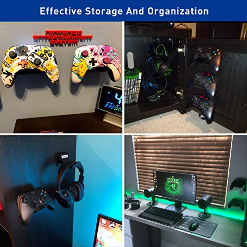 image for OAPRIRE Game Controller Wall Mount Holder Stand (4 Pack) for XBOX ONE 
