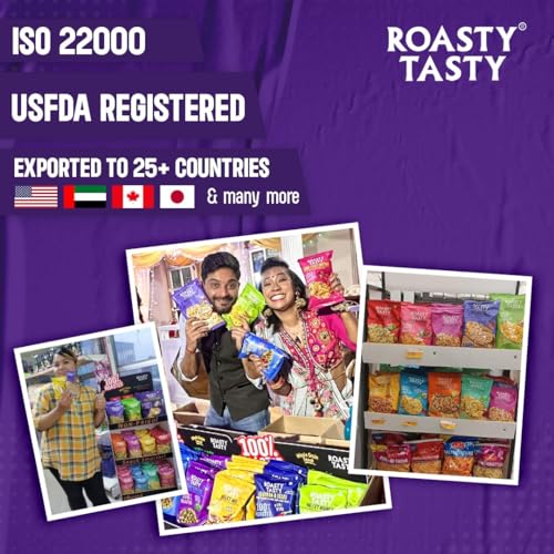 Image of Roasty Tasty Chilli Chatak Lachha | Roasted Potato Sticks | Healthy Snacks | Roasted Namkeen Snack | Guilt Free | Diet Chiwda | Source of Protein | Perfect Snack for All Occasions | Potato Flakes | 200g