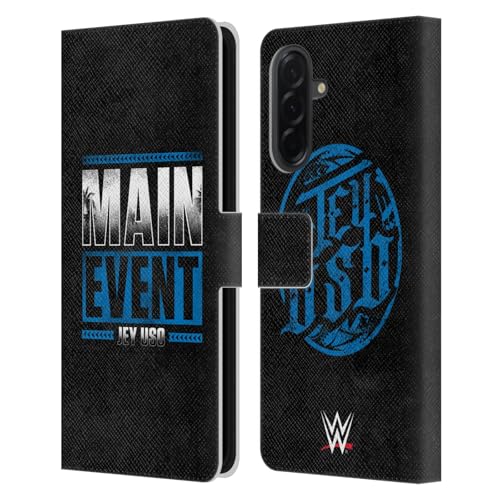 WWE Jey USO Housse Cuir Samsung Galaxy A36 5G Protection Portefeuille Antichoc