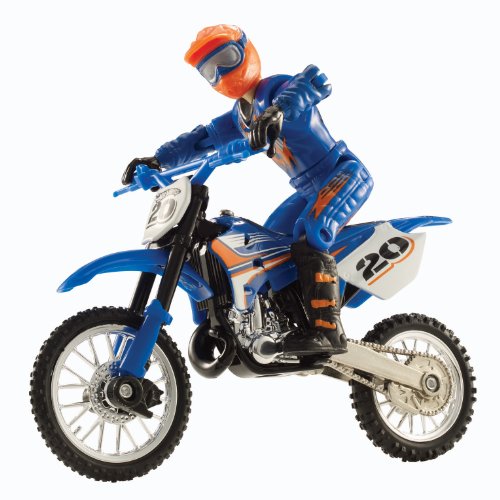 hot wheels bike with rider
