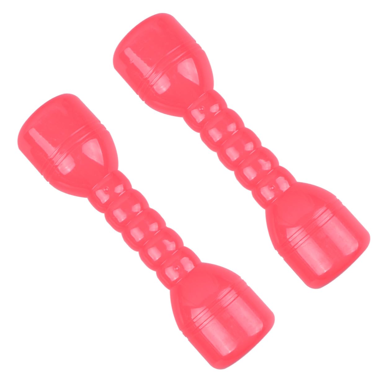Boy Girls Ergonomic Plastic Dumbbells Safe Material Design for Strength Training Coordination Play Kindergarten Morning Exercise