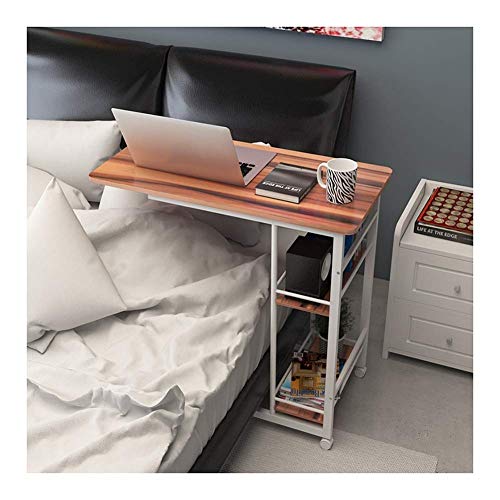 WEWE Table Above The Bed with Wheels Portable Desk Table for Laptop Mu WEWE Table Above The Bed with Wheels Portable Desk Table for Laptop Mu