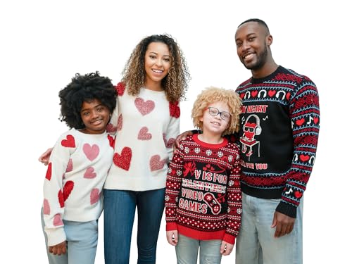 Blizzard Bay Men's Valentine's Day Crew Neck Sweater2