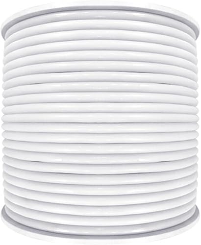 Tira de luz redonda LED de 16.4 ft, 12 V, bajo voltaje, impermeable, 360 grados, luminosa, flexible, 220 grados, de alto brillo, publicidad de neón,