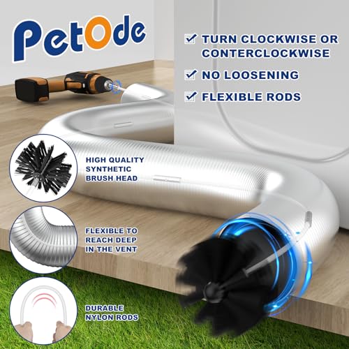 Petode NDZK-30 32 Feet Dryer Vent Cleaner Kit thumb #3