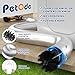 PetOde 32 Feet Dryer Vent Cleaner Kit, Enhanced Flexible Quick Snap Brush with Drill Attachment for Effective Cleaning, 360 Degree Rotation Without Loosening, Use with or Without a Power Drill