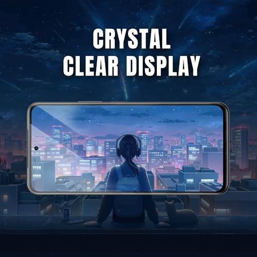 Image of Supershieldz NeoGuard HD+ Tempered Glass Screen Protector Guard For iQOO Z9X and Vivo T3X (6.72 Inch), 9H Hardness, Anti-Static, Case-Friendly, Easy Installation Kit - 1 Pack