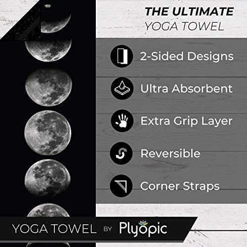 image for Plyopic Yoga Towel – Non-Slip and Fast-Drying – Hot Yoga Mat Towel