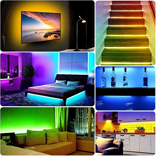 GreenSun Striscia LED WiFi RGB IC,5050 SMD Alexa