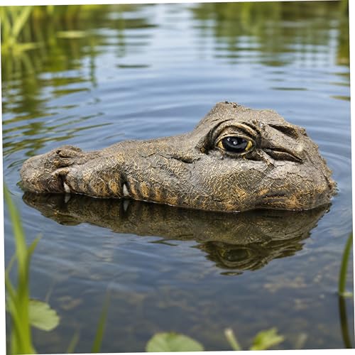 Effaroucheur de canard pour piscine et décor d'étang flottant réaliste - 2