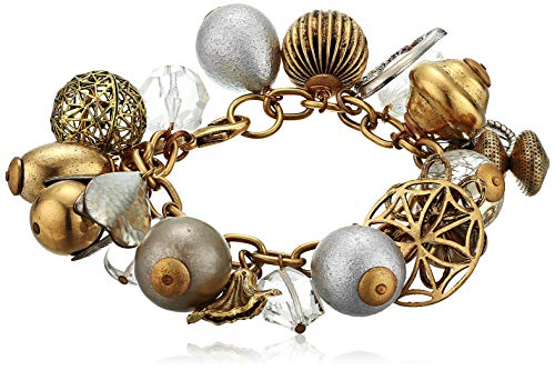 Lenora Dame Golden Classic Charm Bracelet