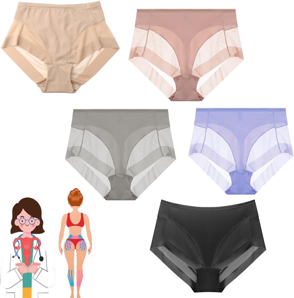 LovejdrsieyBriesilk - High Waist Ice Silk Seamless Shaping Panties, Butt Lifting Underwear for Women Seamless