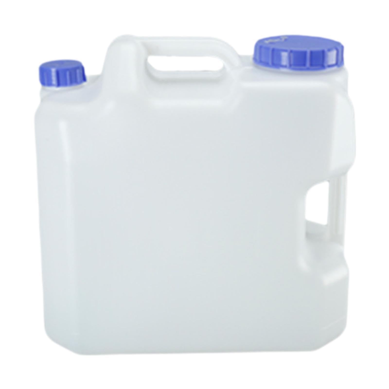 Contenitore Acqua Portatile Tanica Serbatoio Rubinetto Manico in PETG per Conservazione Acqua Potabile Facile da Trasportare Adatto Campeggio Escursio