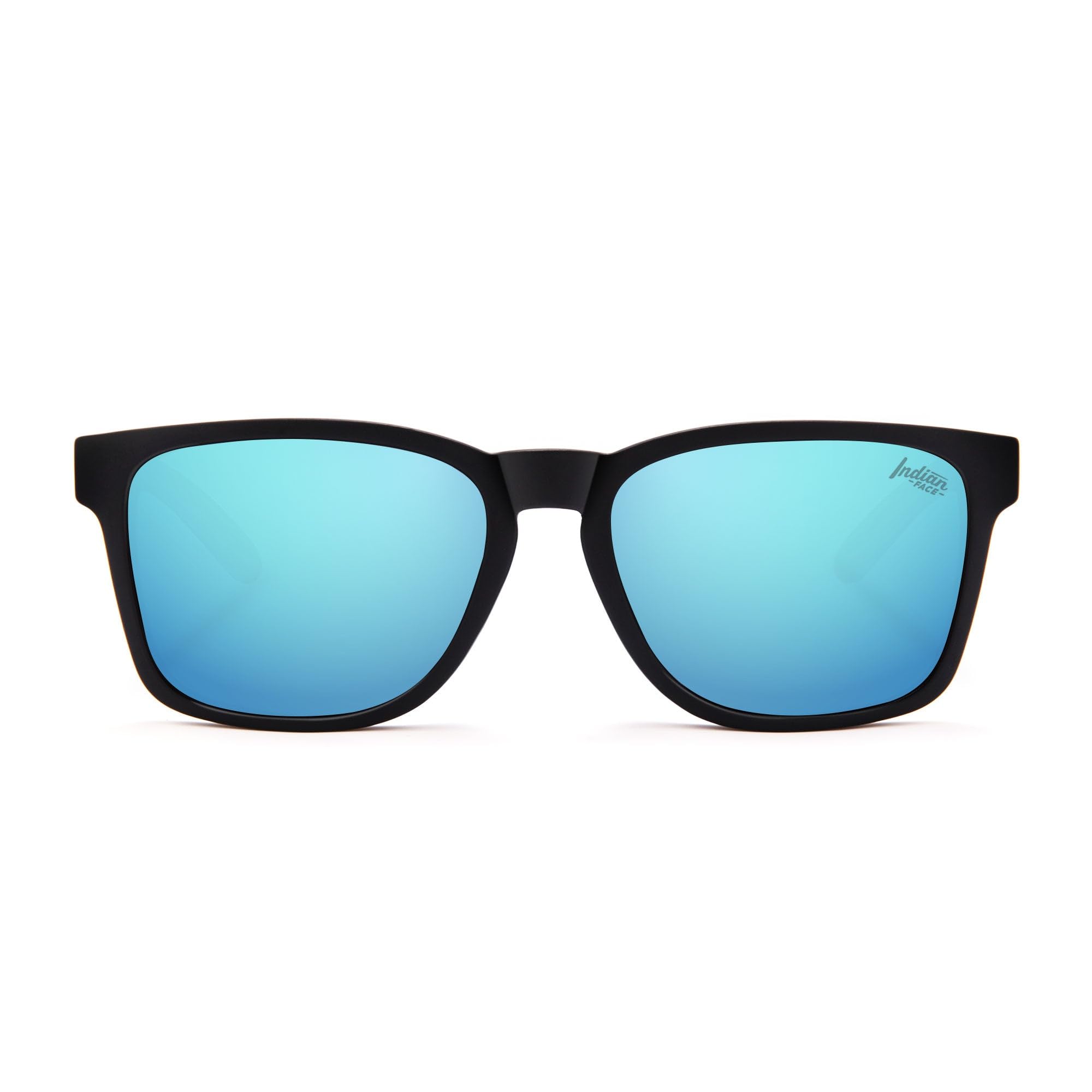 THE INDIAN FACE Okulary przeciwsłoneczne - Free Spirit Black/Blue, czarny, rozmiar uniwersalny