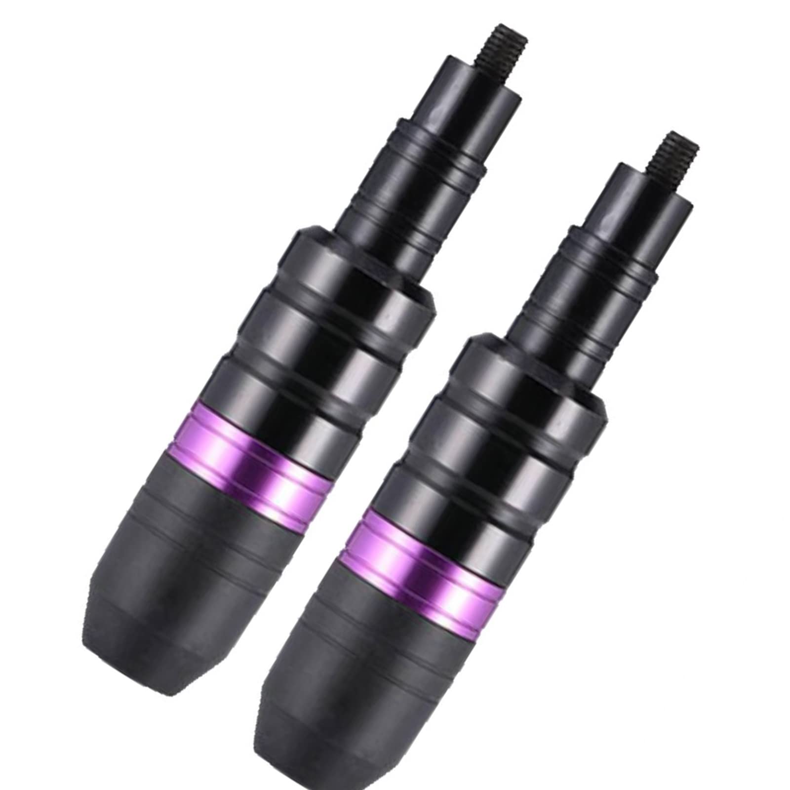 Topes Anticaida para Suzuki 8mm Universal Motocicleta Caída Protector Varilla Anti Choque Deslizamiento Protección del Motor Protección anticaída (Color : Púrpura)
