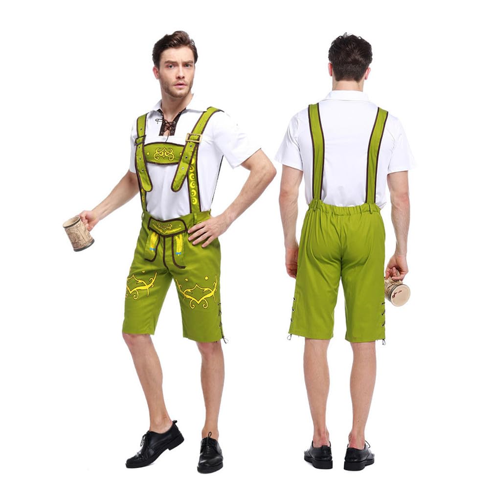 Oktoberfest kostiumy spodnie Niemcy strój przebranie dla dorosłych ubrania na imprezę Halloween cosplay odgrywanie ról