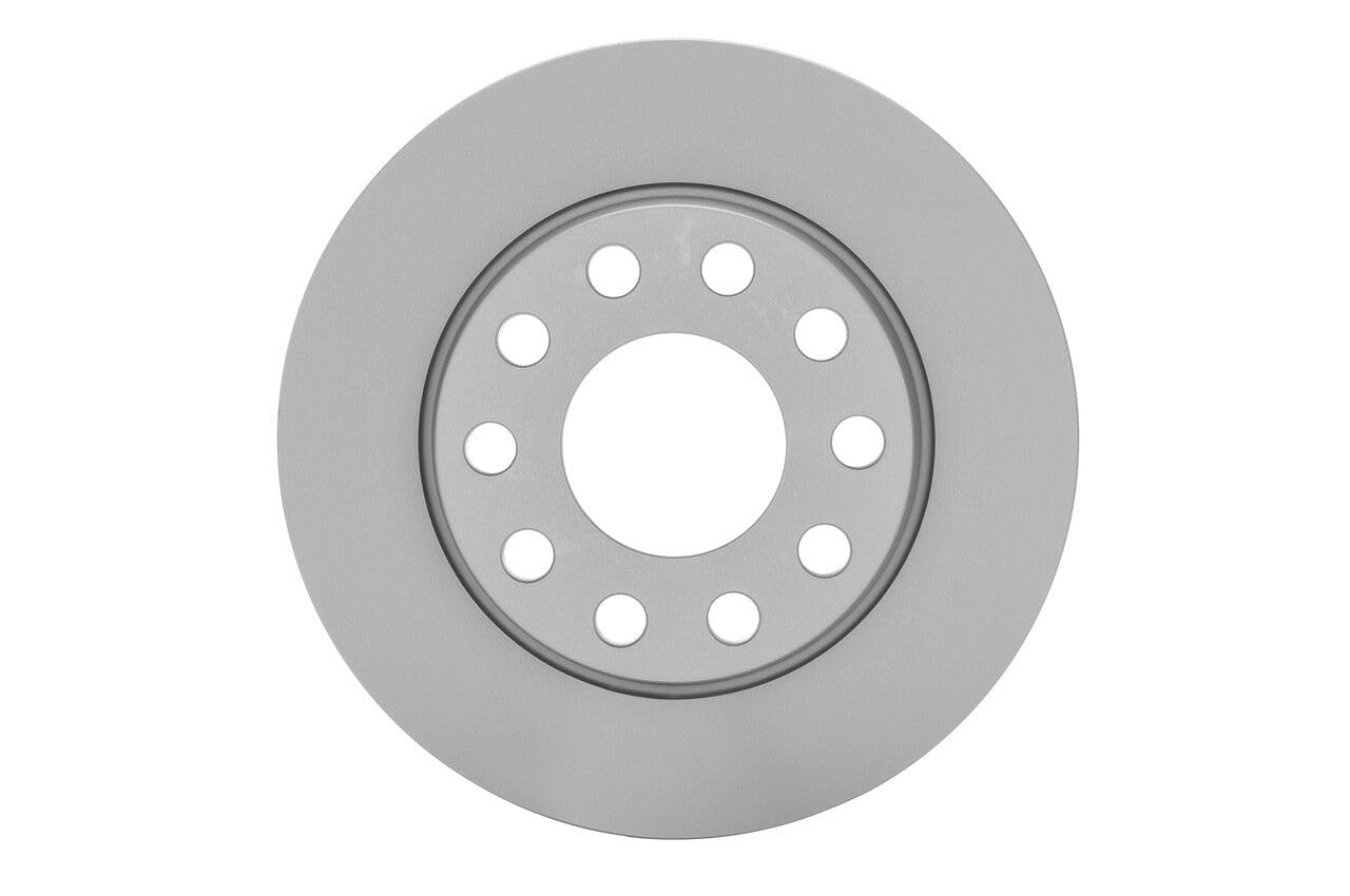 BOSCH Set Dischi Freno BD884 - Dischi Freno Ventilati di Ghisa di 255mm - Asse Posteriore - Conformi al regolamento ECE-R90 - Ottimizzati per Ridurre Rumore, Calore e Corrosione - 2 Dischi