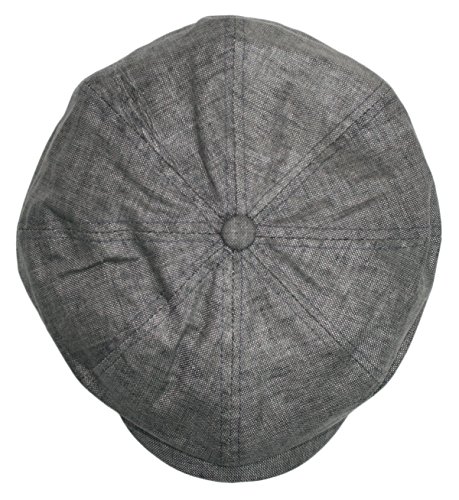 Wonderful Fashion 4331193446 Men'S Linen 8 Panel Applejack Gatsby Newsboy Ivy Hat thumb #7