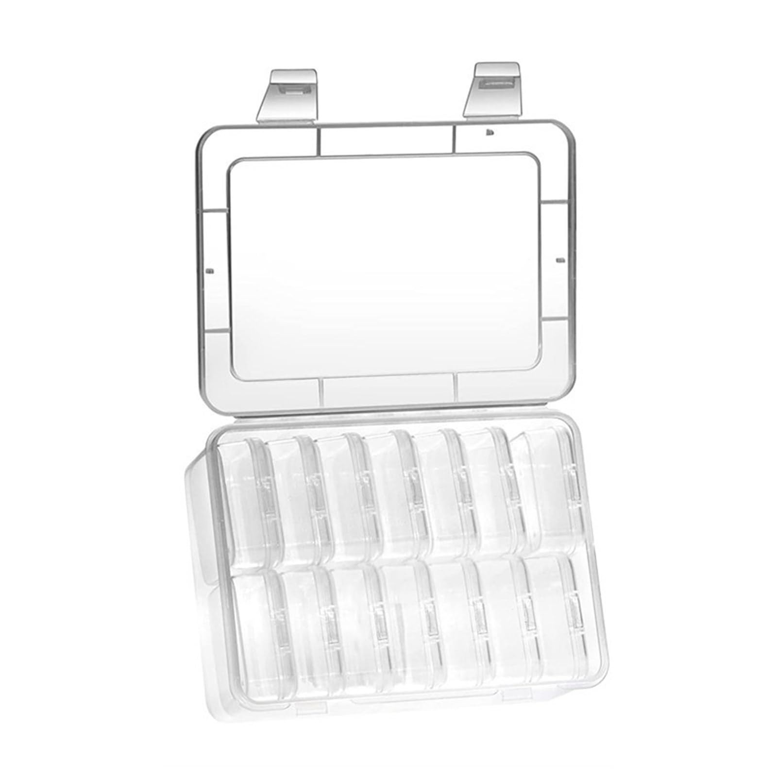 Kalttoy 15 Pieces Storage Box Collection with 1 Large and 14 Small Case for Storing Jewelry Beads and Small Items Beads Storage Container