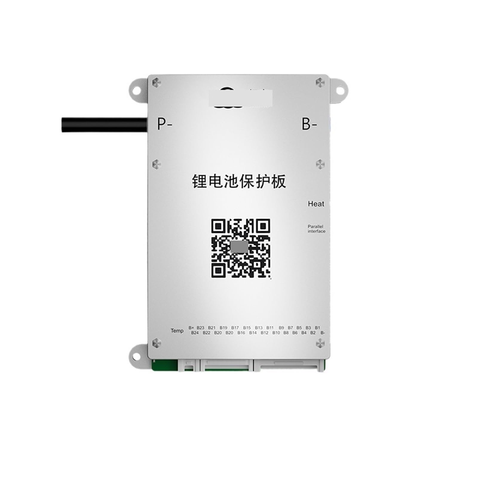 LDHJBNAC BD4A20S8P 8S-20S RS485 12V 24V 80A Charge with 0.4A Active Balance for LiFePo4 Li-ion LTO Battery