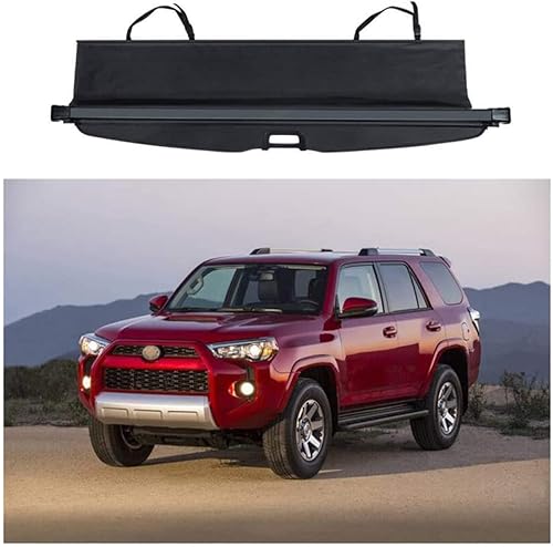 Cosilee 4Runner Cargo Cover Retractable Rear Trunk Security Cover Shielding Shade Compatible For Toyota 4Runner 2010-2023 #TOP6